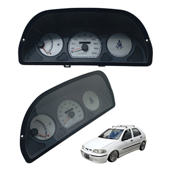 Painel Instrumento Fiat Palio 1995 Á 2005 Usado Preto