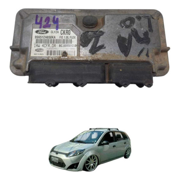 Modulo Central Injeção Ford Fiesta 1.0 8v 2008 2014 Usado 
