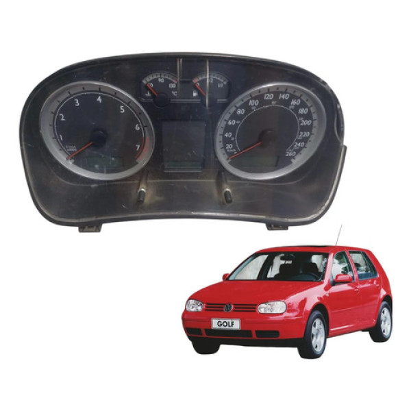 Painel Instrumentos Volkswagen Golf Mk4 1999 2006 C/detalhe