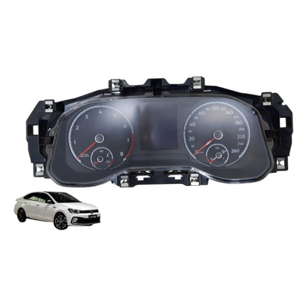 Painel De Instrumentos Polo Virtus Tcros 2018 Até 2021 Usado Preto