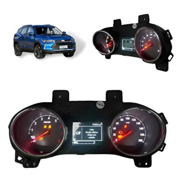 Painel De Instrumentos Com Rpm Gm Tracker 2019 À 2021 Usado Preto