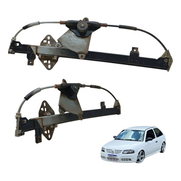 Máquina De Vidro Tras Dir Gol Parati G2 G3 G4 1997 Á 2014