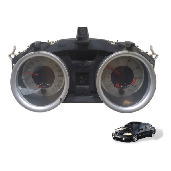 Painel Intrumentos Branco Com Rpm Peugeot 206 2004 Á 2010