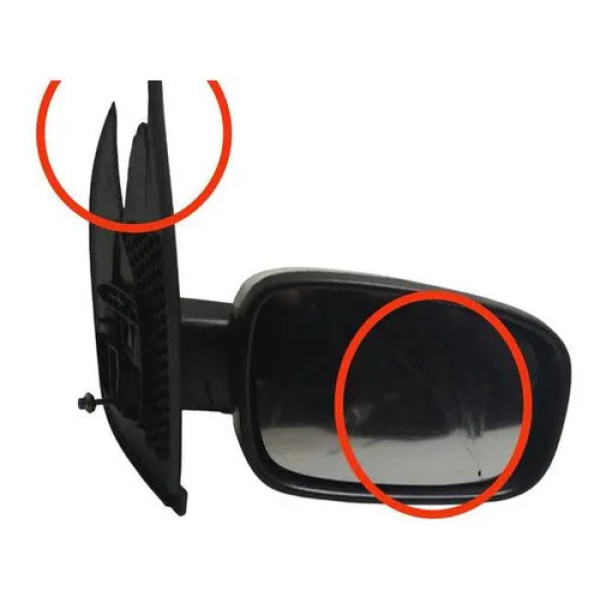 Retrovisor Lado Direito Fiat Uno Vivace 2011 2016 Usado