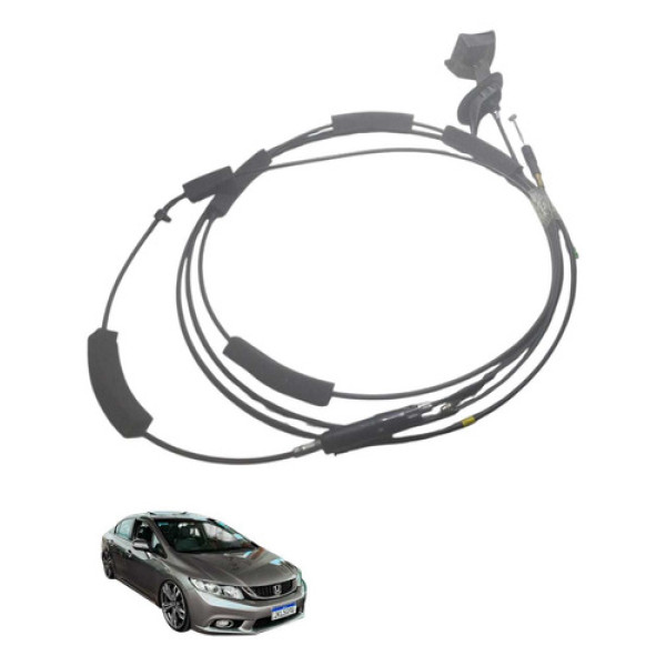 Cabo E Trava Portinhola Honda New Civic 2012 À 2016 Usado 