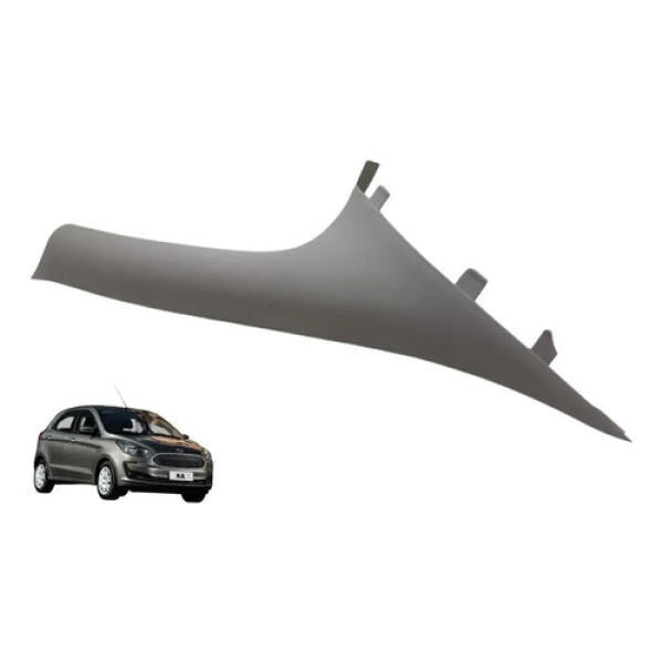 Moldura Coluna Parabrisa Lado Direito Ford Ka 2018 2019