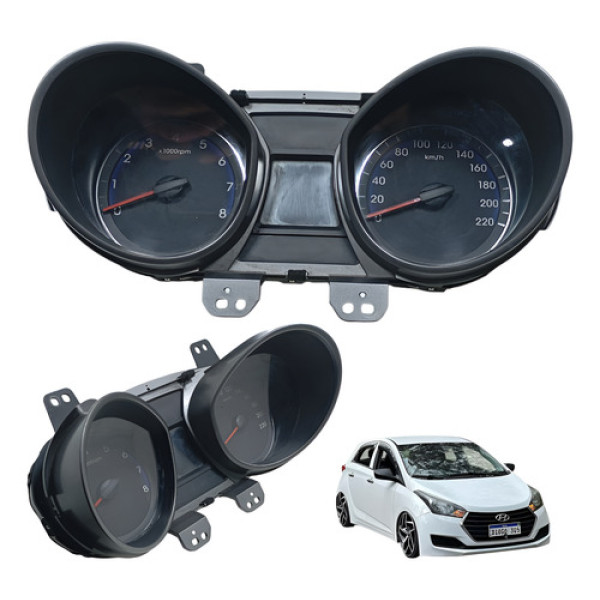 Painel Instrumento Hyundai Hb20 2013 Á 2016 Usado Preto