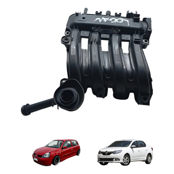 Coletor Admissão Renault Logan Clio 1.0 16v Flex 2014 A 2017