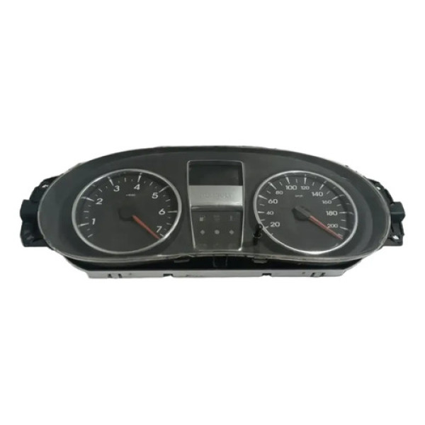 Painel Instrumento Velocimetro Renault Logan 2010 2016 Preto Preto