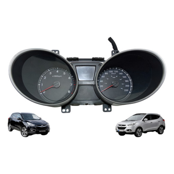 Painel De Instrumentos Rpm Hyundai Ix35 2011 À 2018 Usado Preto