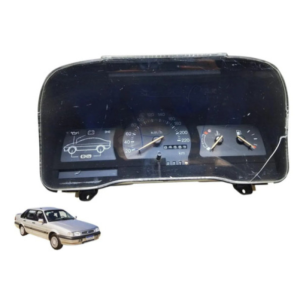 Painel Instrumentos Ford Escort Verona 1991 A 99 Retira Peça Marrom-claro