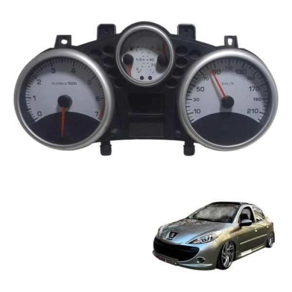 Painel Instrumento Velocimetro Peugeot 207 2007 2008 A 2012