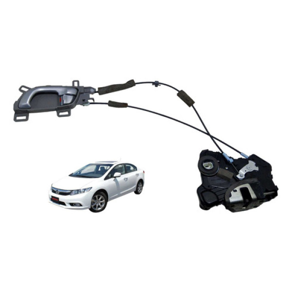 Fechadura Elétrico Dianteiro Direito Civic 2012 À 2016 Usado