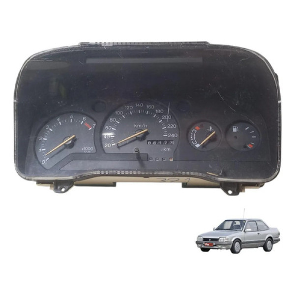 Painel De Instrumentos Ford Escort 1990 Á 1996 C/deatalhe Preto