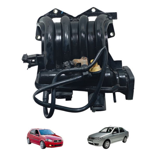 Coletor Admissão Fiat Uno Palio Siena 1.0 8v 2001 Á 2007 