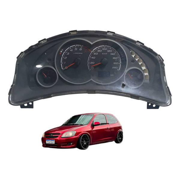 Painel De Instrumentos Gm Celta Prisma 2008 À 2012 C/detalhe Preto