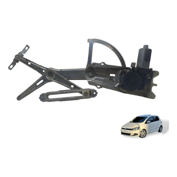 Maquina De Vidro Dianteiro Esquerdo Fox Crossfox 2009 Á 2015