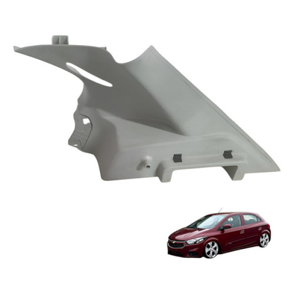 Acabamento Direito Suporte Bagagito Onix 2015 Á 2017 Usado Vermelho