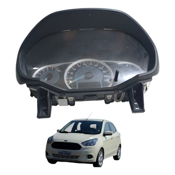 Painel De Instrumentos Com Rpm Ford Ka 2014 Até 2017 Usado Preto