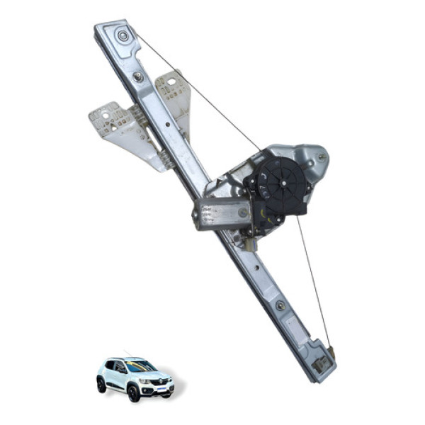 Máquina Vidro Completa Dianteira Esq Kwid 2017 2023 Eletrico