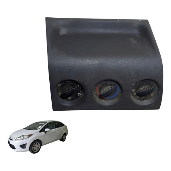 Comando De Ar C/moldura Ford Fiesta 2002 Á 2012 Usado