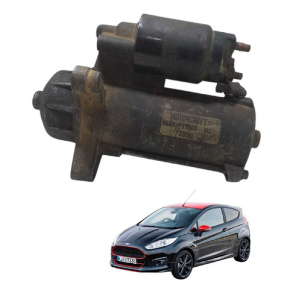 Motor De Arranque Ford Fiesta 1.6 2010 Ate 2014 Usado