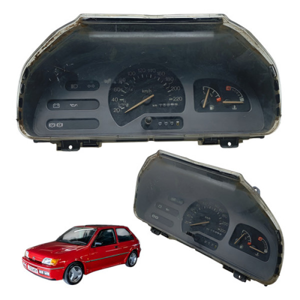 Painel Instrumento Ford Fiesta 1994 Á 1998 Usado Branco