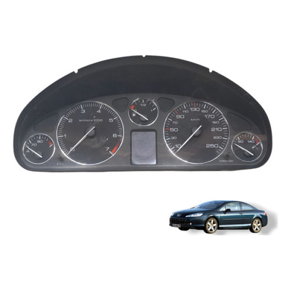 Painel De Instrumentos Com Rpm Peugeot 407 2006 Á 2010 Preto