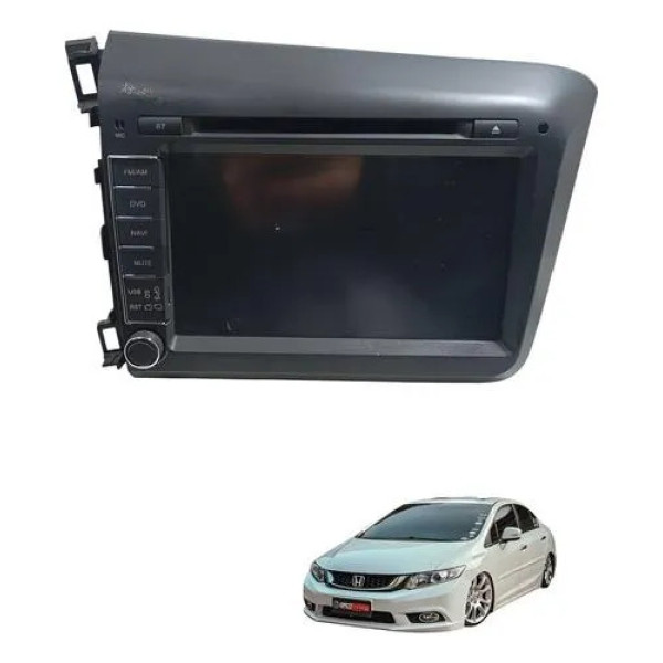 Central Multimidia Honda Civic 2012 Á 2016 2.0 Usado