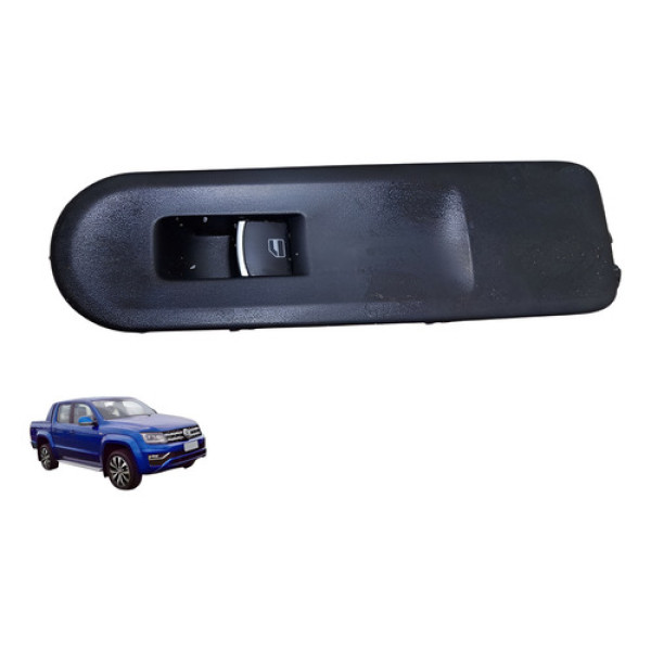 Botão Do Vidro Porta Dianteiro Direito Amarok 2021 Usado
