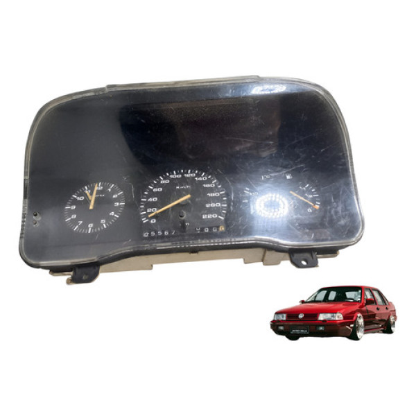 Painel De Instrumentos Relógio Vw Santana 1991 À 2000 Usado Preto
