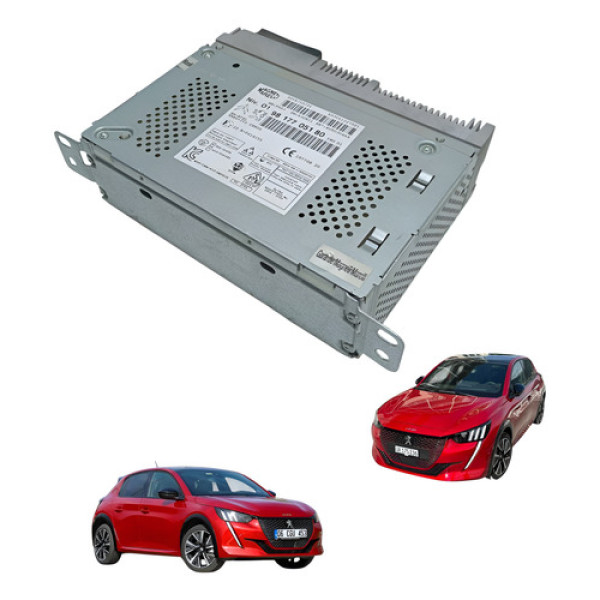 Modulo Peugeot Multimidia 208 2010 Á 2017 1.3 Manual Usado