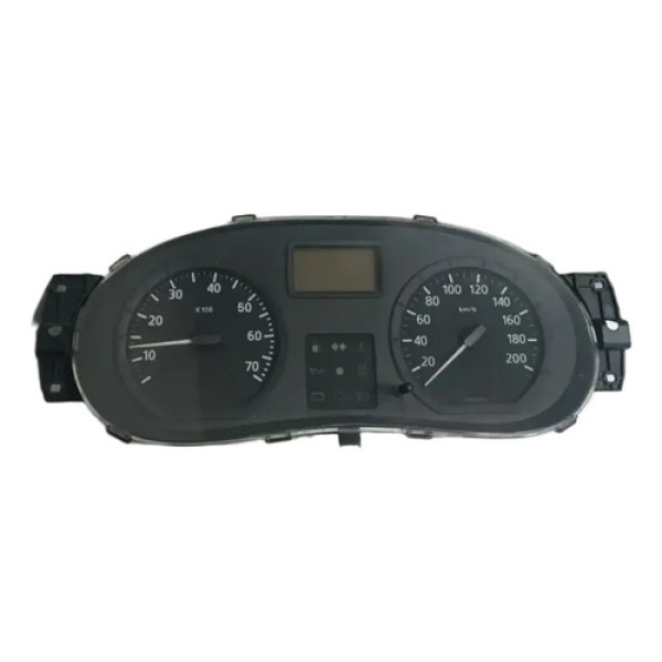 Painel Instrumentos Renault Logan Sandero 2008 2012 Preto
