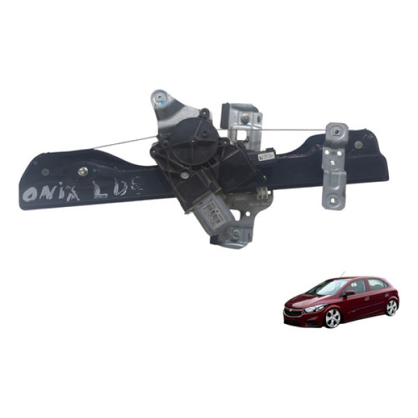 Maquina De Vidro Dianteira Esquerda Onix 2013 Á 2018