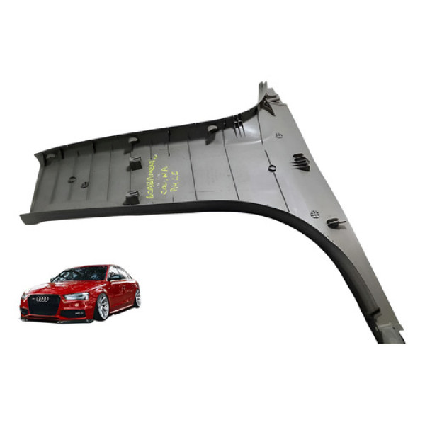 Acabamento Coluna Central Esquerdo Audi A4 2008 À 2012 Usado