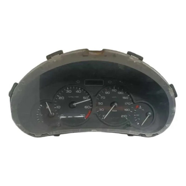 Painel Instrumento Velocimetro Peugeot 206 2001 2008 Preto Preto