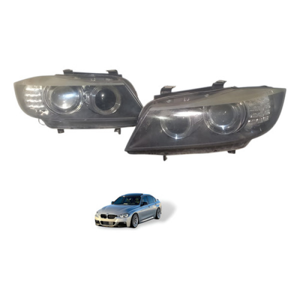 Par De Farol Dianteiro Bmw 320i 328i 330i 2008 À 2016 Esquerdo/motorista