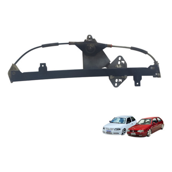 Máquina De Vidro Traseira Esq Gol Parati G2 G3 G4 1999 2009