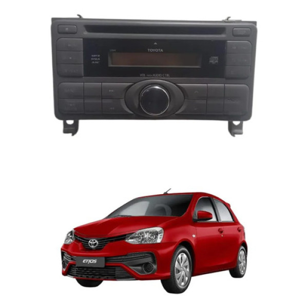 Radio Auto Original Toyota Etios 1.3 2012 A 2019