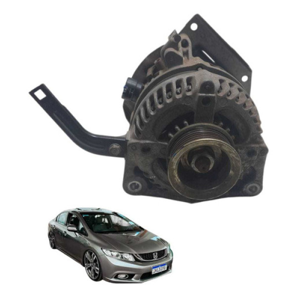 Alternador Honda New Civic G9 2.0 2012 Até 2016 Usado