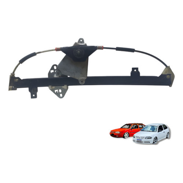 Máquina De Vidro Traseira Dir Gol Parati G2 G3 G4 2002 2004