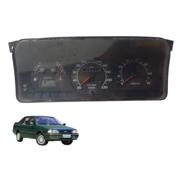 Painel Instrumento Ford Versailles 1995 Á 2003  Preto