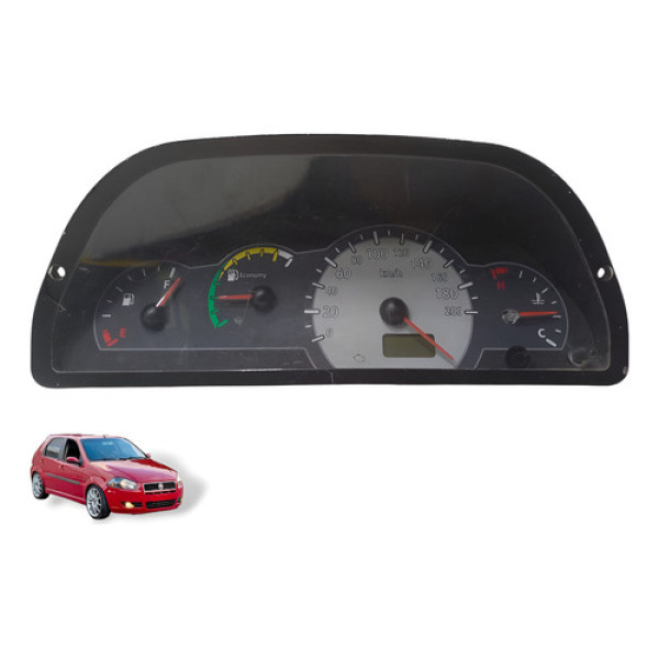 Painel De Instrumentos Fiat Palio Siena Econiomy 2001 Á 2010 Preto