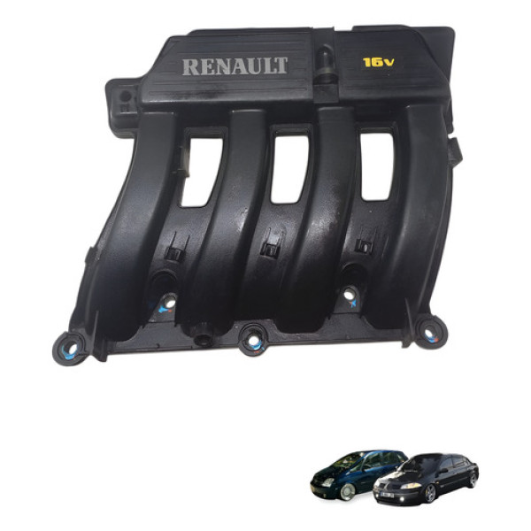 Coletor Admissão Duster Megane Scenic Clio Sandero 1.6 16v 