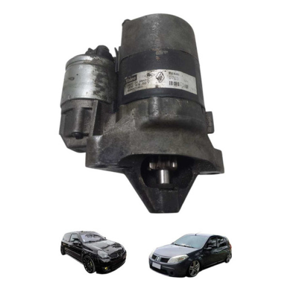 Motor De Arranque Ranault Sandero/clio 1.0 2009 A 2012 Usado