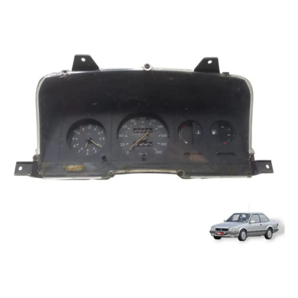 Painel De Instrumentos Ford Escort Apolo 1990 A 1996 Preto