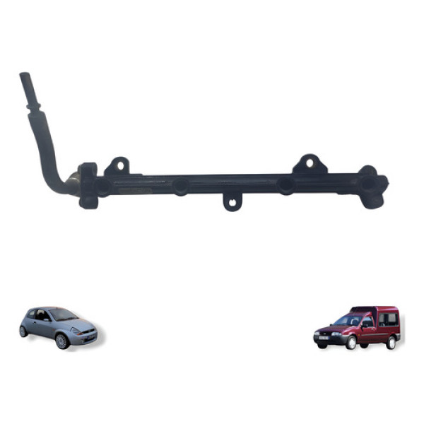 Flauta Bico De Injeção Ford Courier Ka 1.0 1997 Á 1998