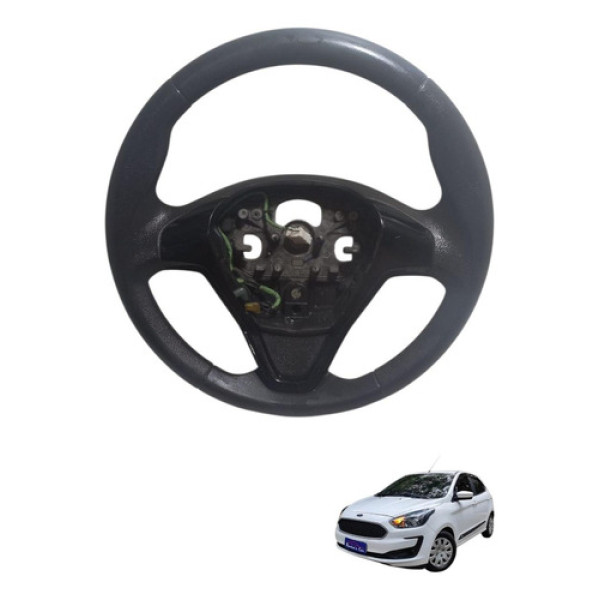 Volante Direção Ford Ka 2015 2016 2017 2018 A 2021 Preto
