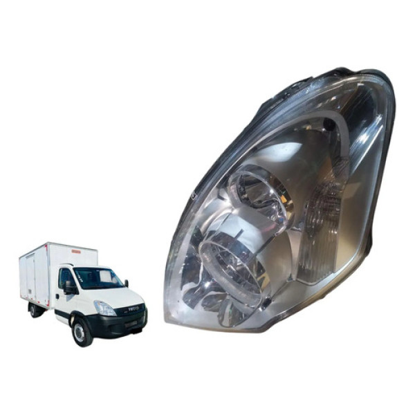 Farol Esquerdo Iveco Daily 2011 2014 Esquerdo/motorista
