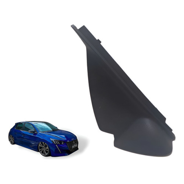 Moldura Inferior Do Painel Lado Esquerdo Peugeot 208 Usado Preto Peugeot